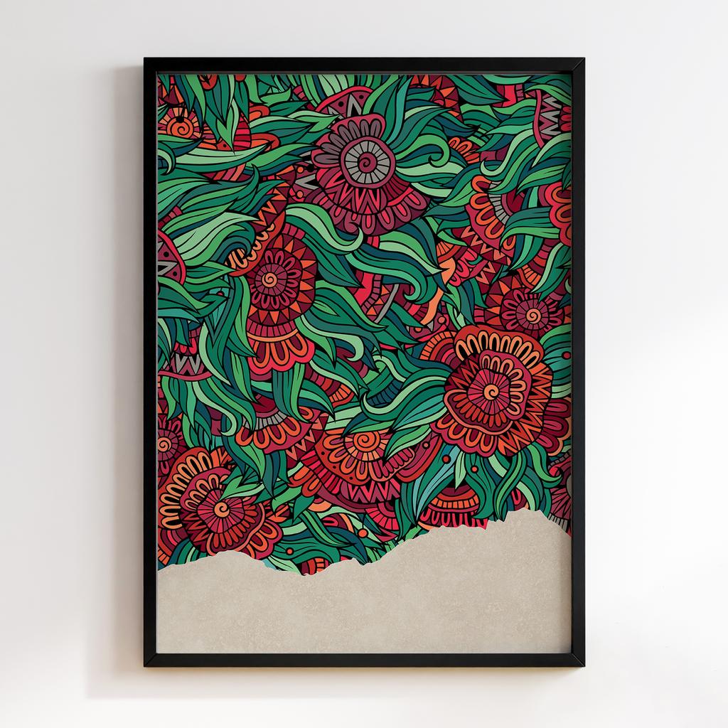 Постер Flower Abstract FA05