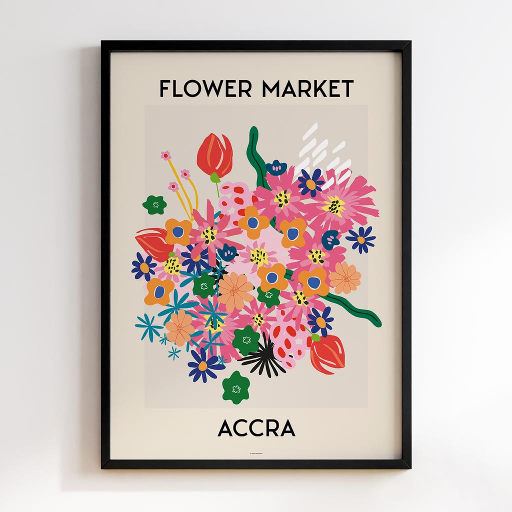 Постер Flower Market FM034