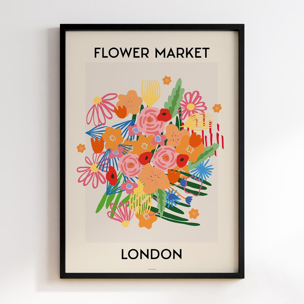 Постер Flower Market FM044