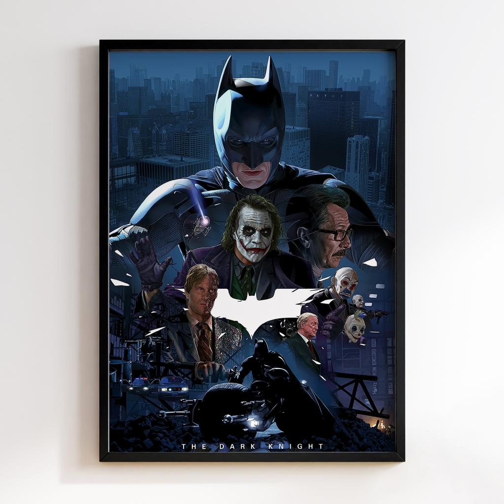 Постер Бетмен: Темний лицар (The Dark Knight) DK01