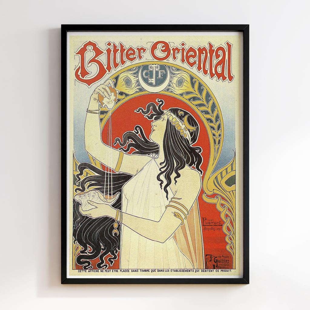 Постер Альфонс Муха (Alfons Mucha Bitter Oriental) AM01