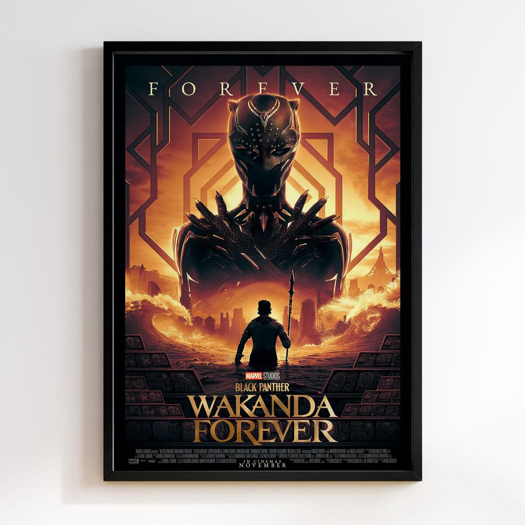 Постер Чорна пантера: Ваканда назавжди (Black Panther: Wakanda Forever) WF01