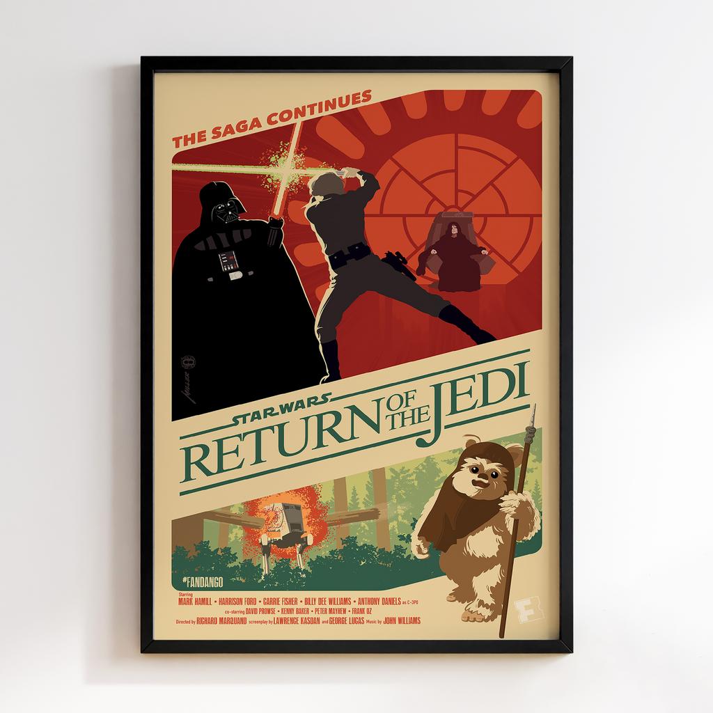 Постер Star Wars: Return of the jedi (SJ12)