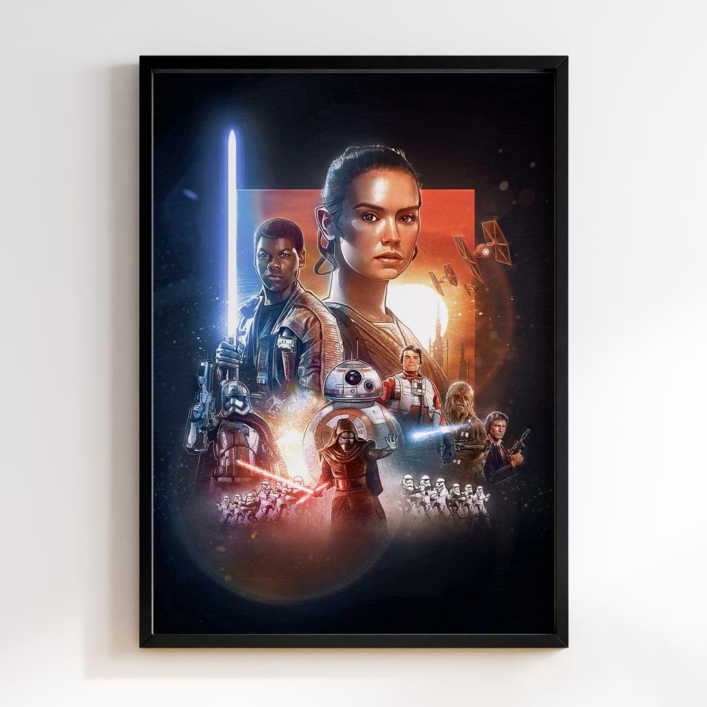 Постер Star Wars: The Force Awakens FW25