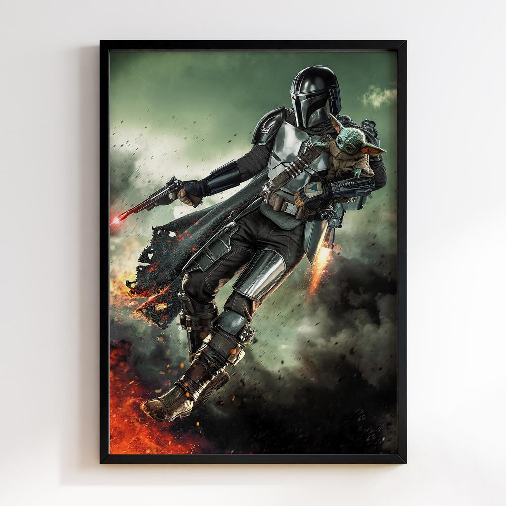 Постер Мандалорець (the Mandalorian) M001