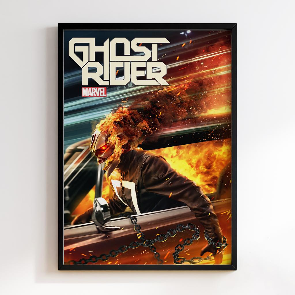 Постер Примарний вершник (Ghost Rider) GR02