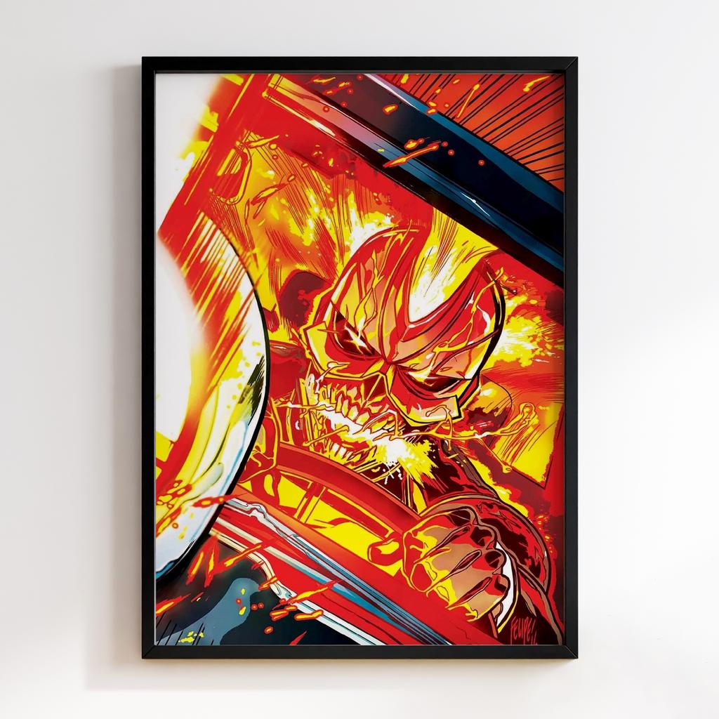 Постер Примарний вершник (Ghost Rider) GR03