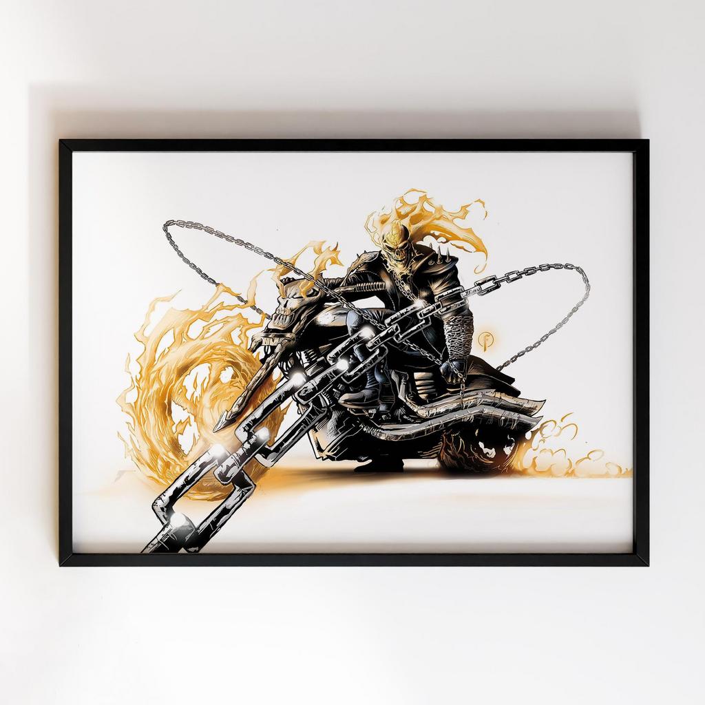 Постер Примарний вершник (Ghost Rider) GR06