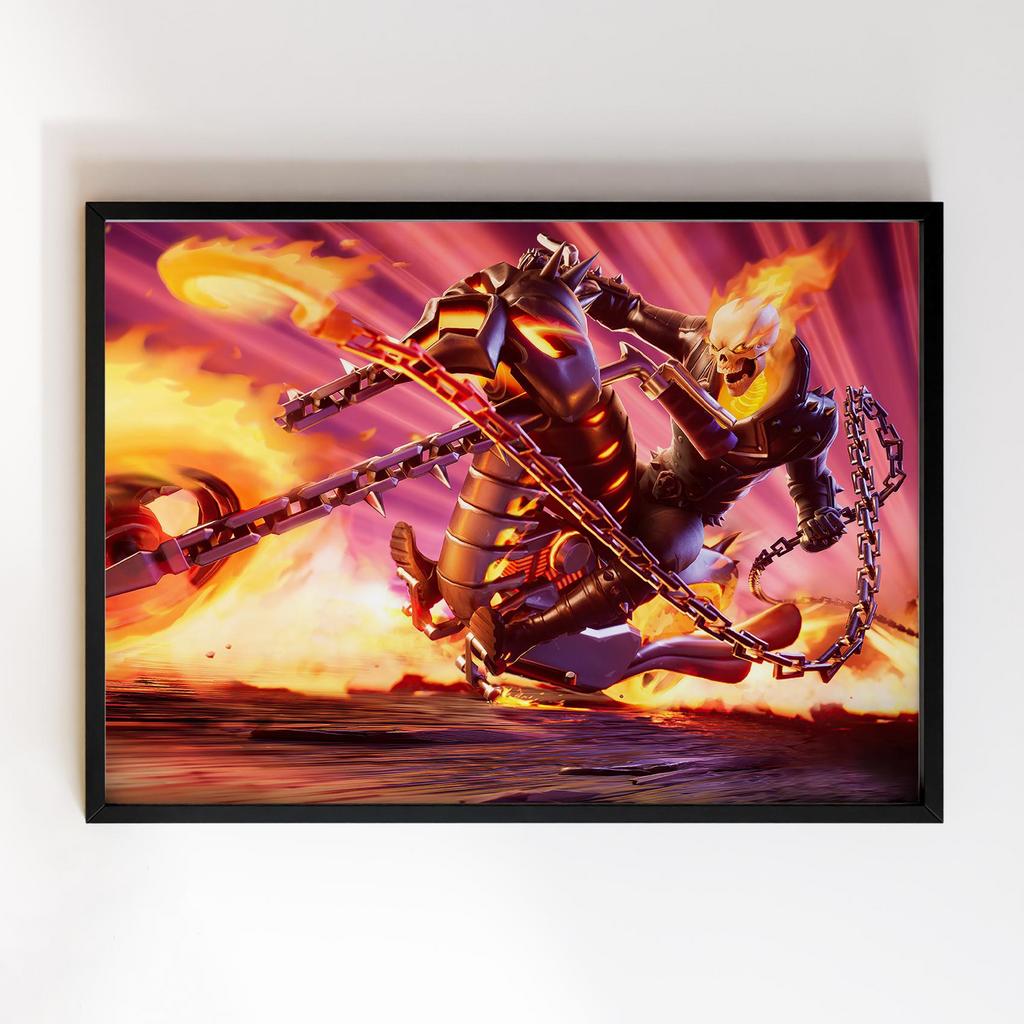 Постер Примарний вершник (Ghost Rider) GR07