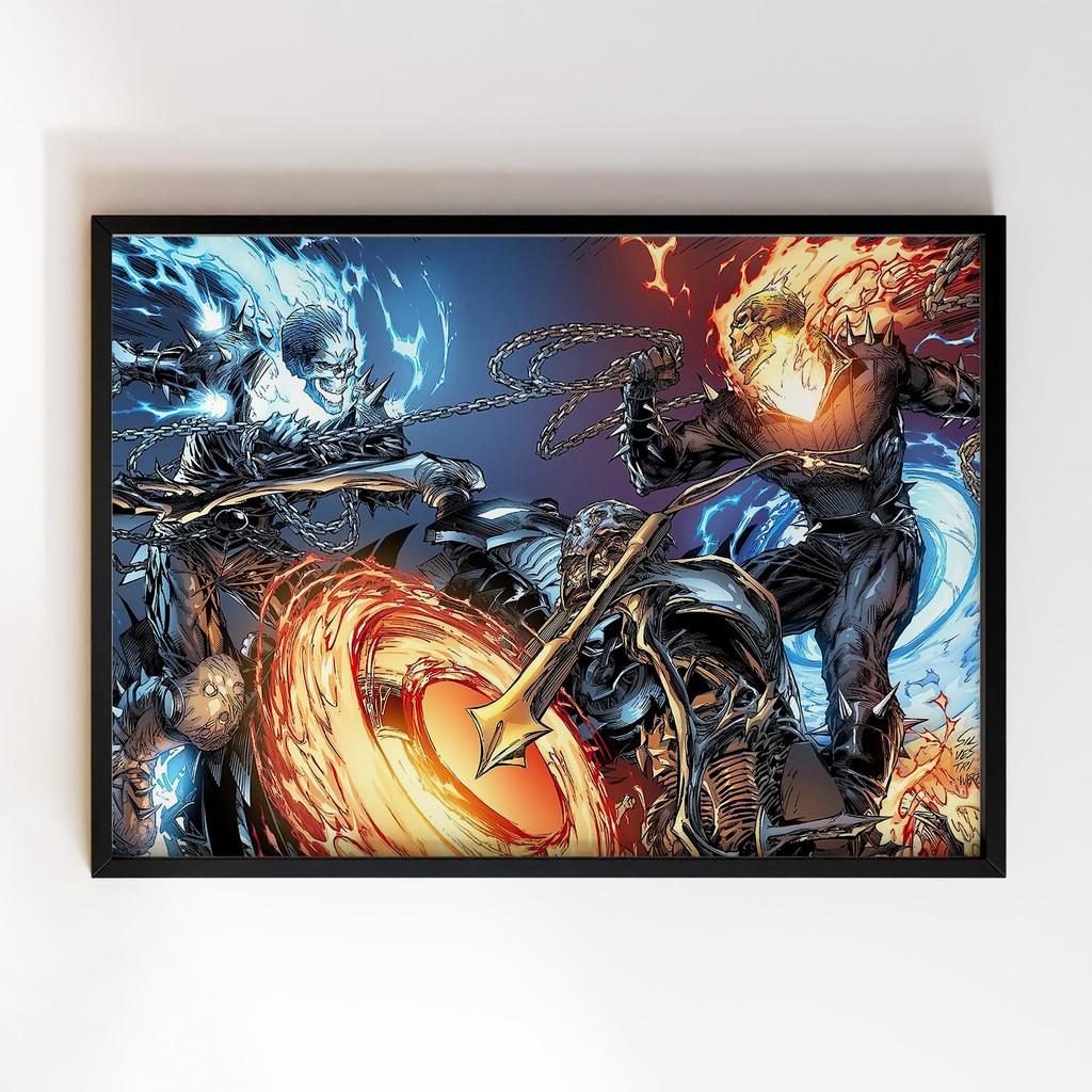 Постер Примарний вершник (Ghost Rider) GR08