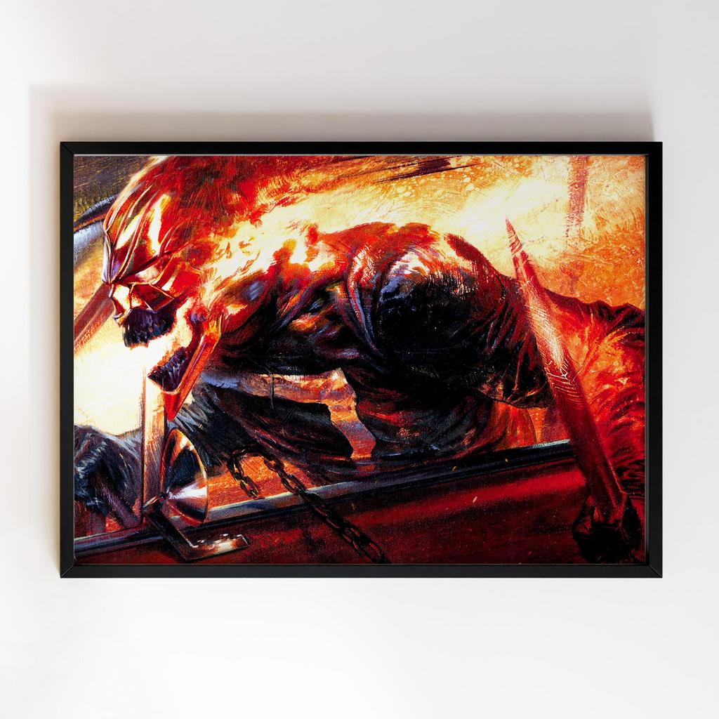 Постер Примарний вершник (Ghost Rider) GR09