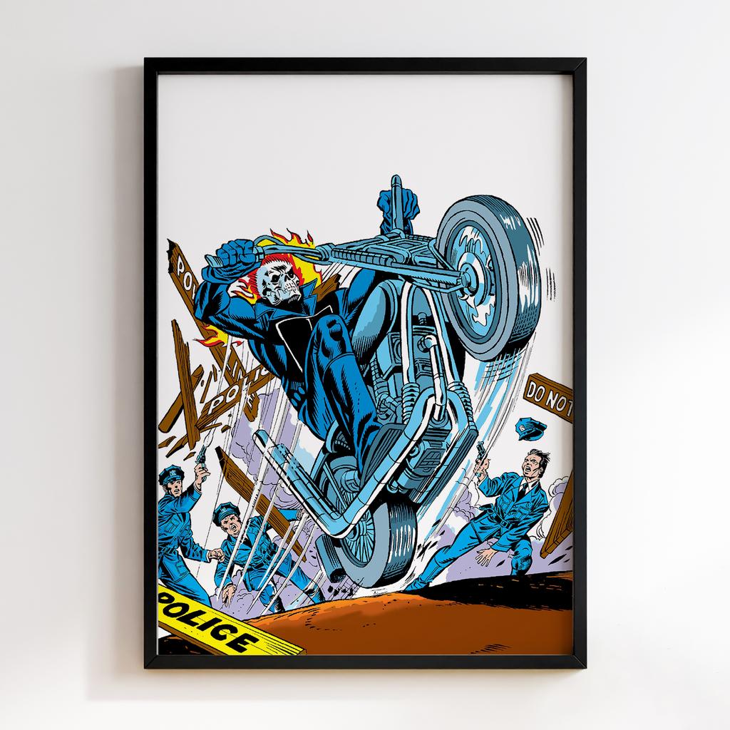 Постер Примарний вершник (Ghost Rider) GR11