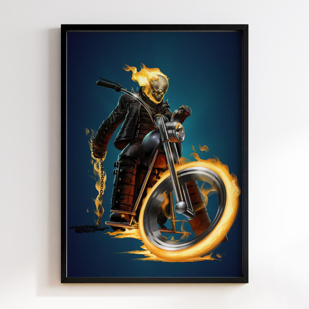 Постер Примарний вершник (Ghost Rider) GR12