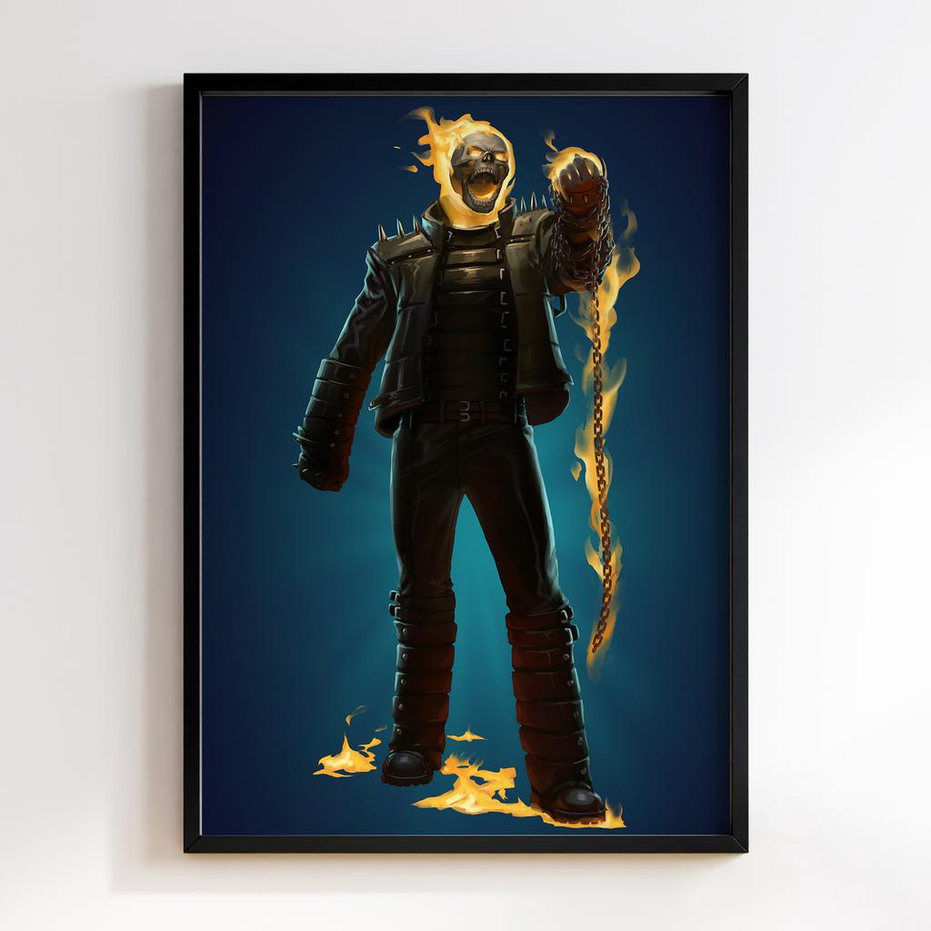 Постер Примарний вершник (Ghost Rider) GR13