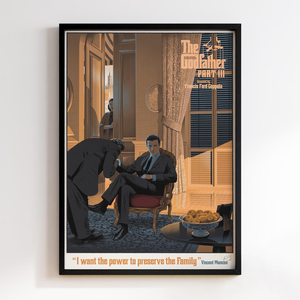 Постер Хрещений Батько (the Godfather) G010