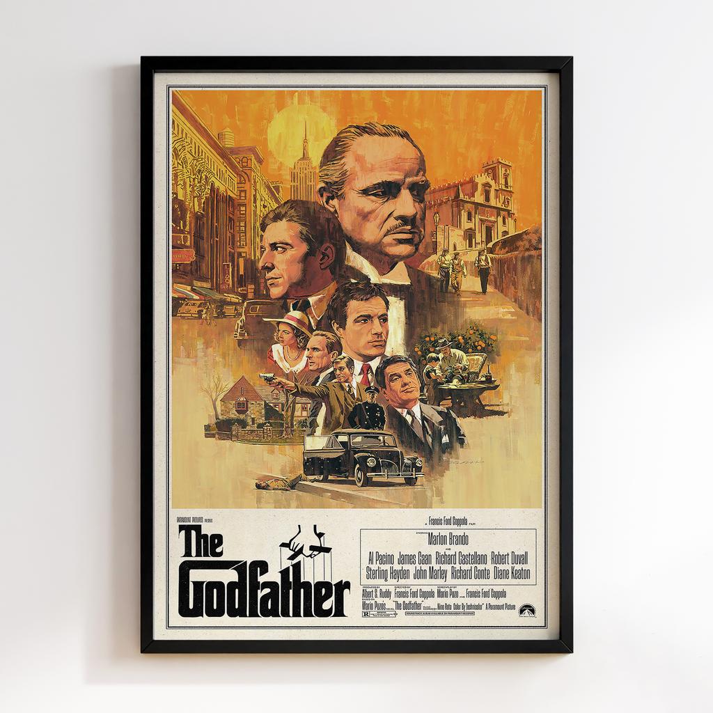Постер Хрещений Батько (the Godfather) G014