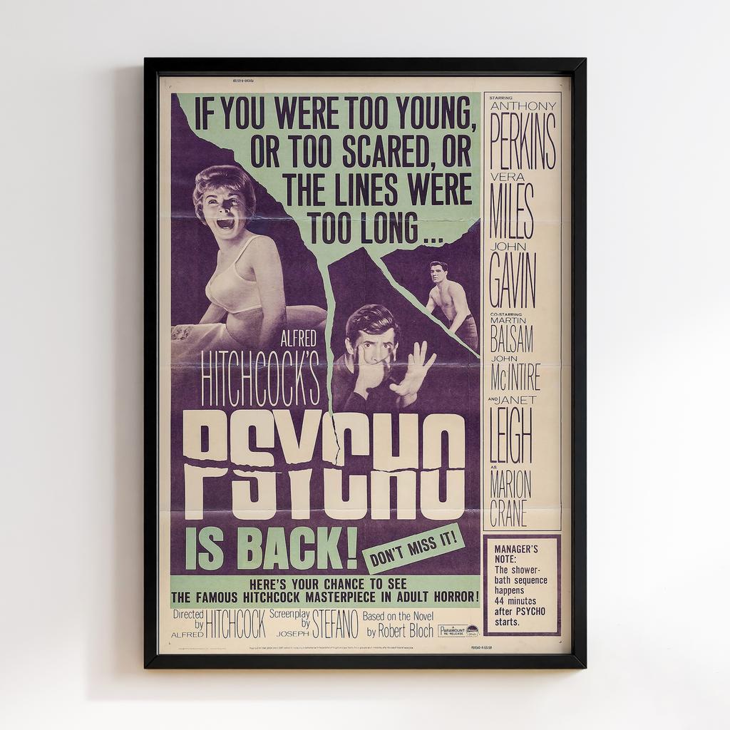 Постер Психо (Psycho) PO02
