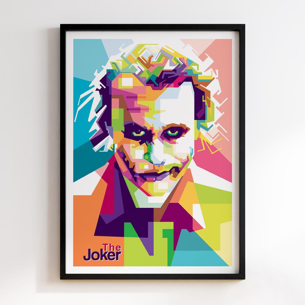 Постер Джокер Хіт Леджер JHL01