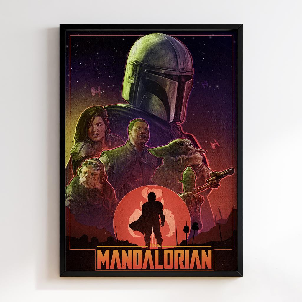 Постер Мандалорець (the Mandalorian) M003