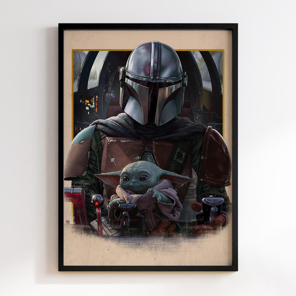 Постер Мандалорець (the Mandalorian) M004