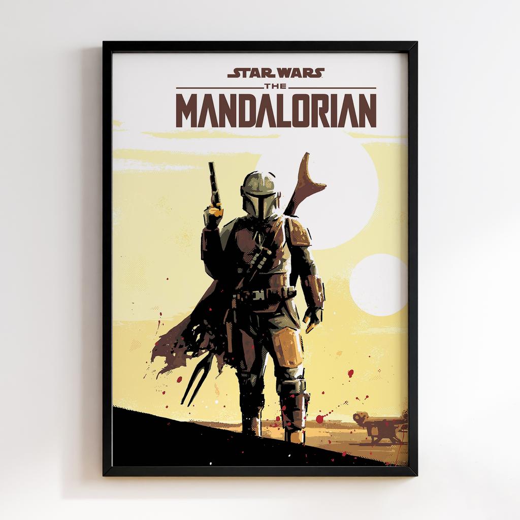Постер Мандалорець (the Mandalorian) M006