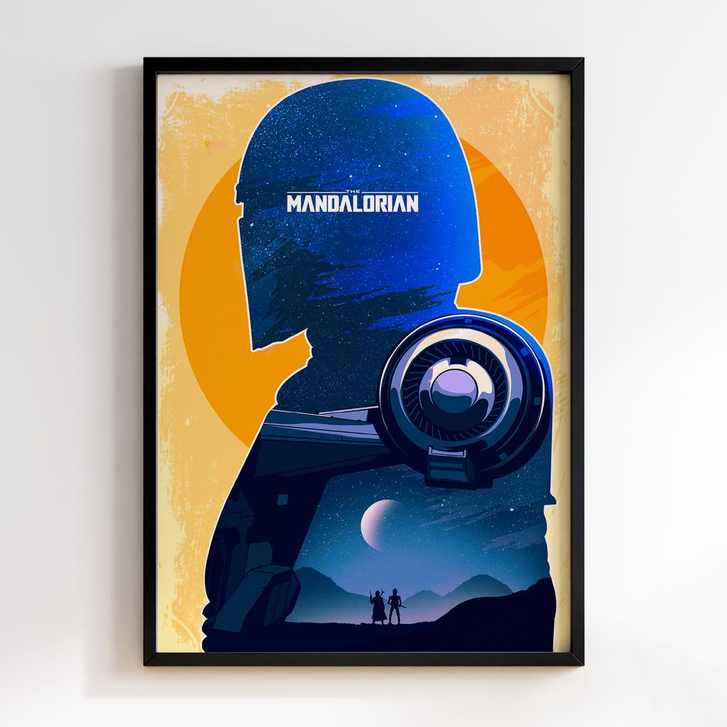 Постер Мандалорець (the Mandalorian) M007