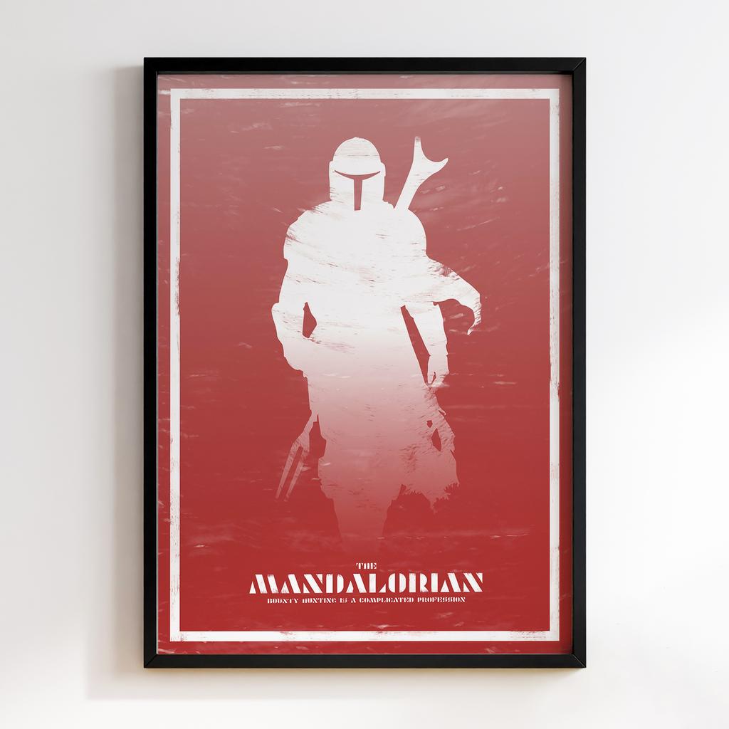 Постер Мандалорець (the Mandalorian) M008