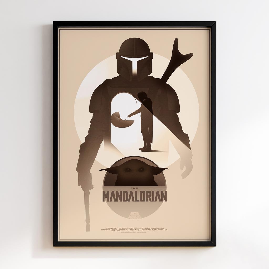 Постер Мандалорець (the Mandalorian) M009