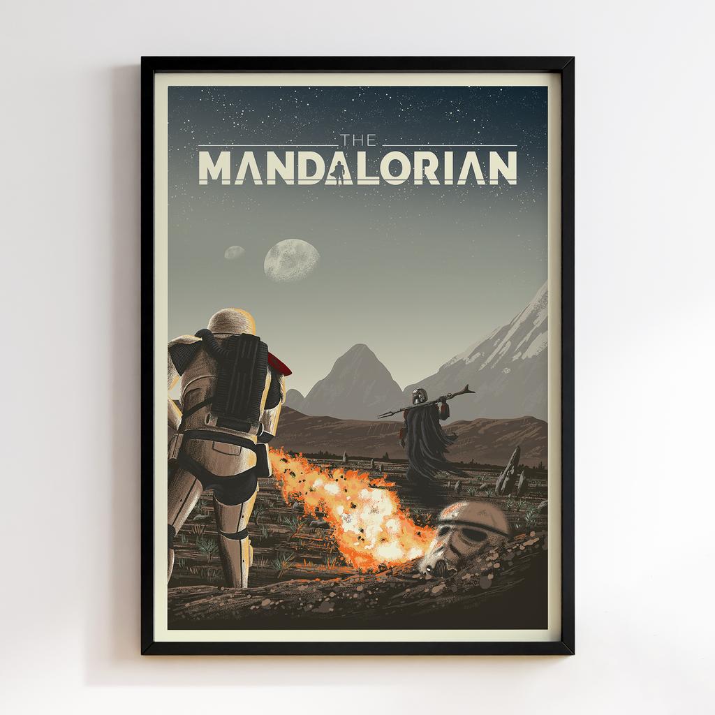 Постер Мандалорець (the Mandalorian) M010