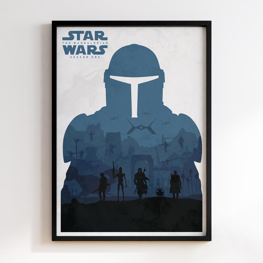 Постер Мандалорець (the Mandalorian) M013