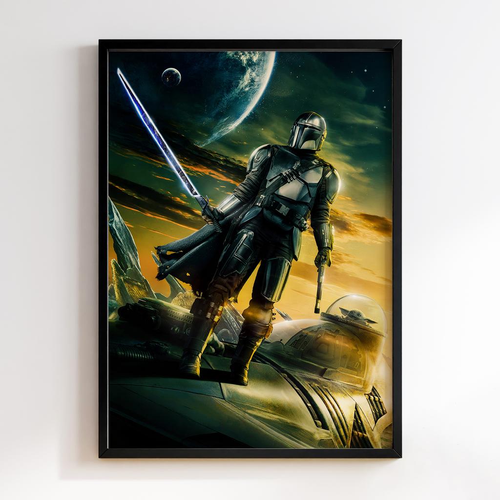 Постер Мандалорець (the Mandalorian) M014