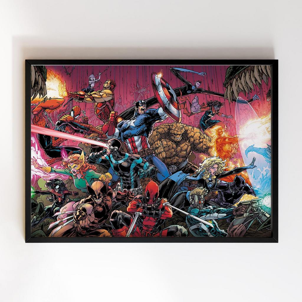 Постер Марвел Комікси (Marvel Comics) MC01