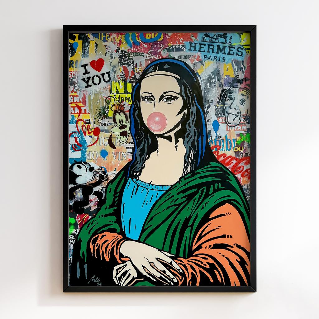 Постер Мона Ліза Поп-Арт (Pop-Art Mona Lisa) PA04