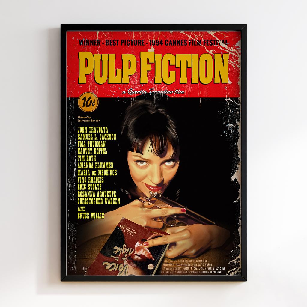 Постер Кримінальне Чтиво (Pulp Fiction) PF021
