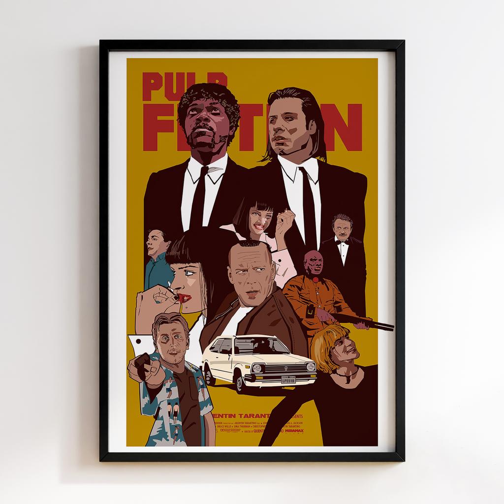 Постер Кримінальне Чтиво (Pulp Fiction) PF024