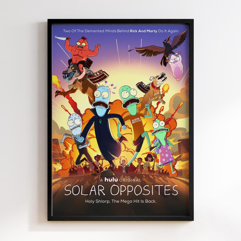 Постер Зворотня сторона землі (Solar Opposites) SO01