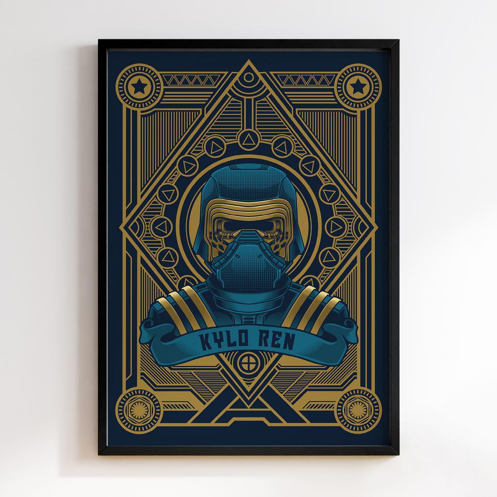 Постер Кайло Рен (Star Wars) QW04