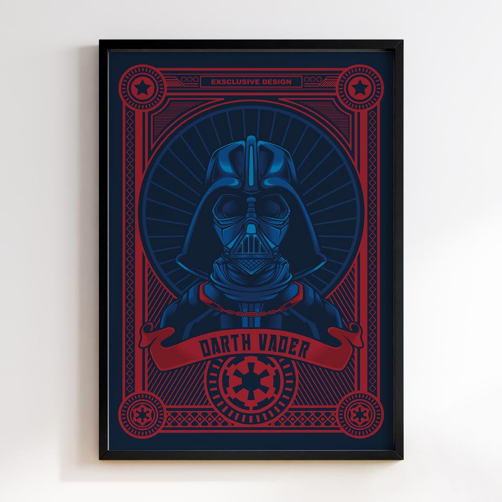 Постер Дарт Вейдер (Star Wars) QW06