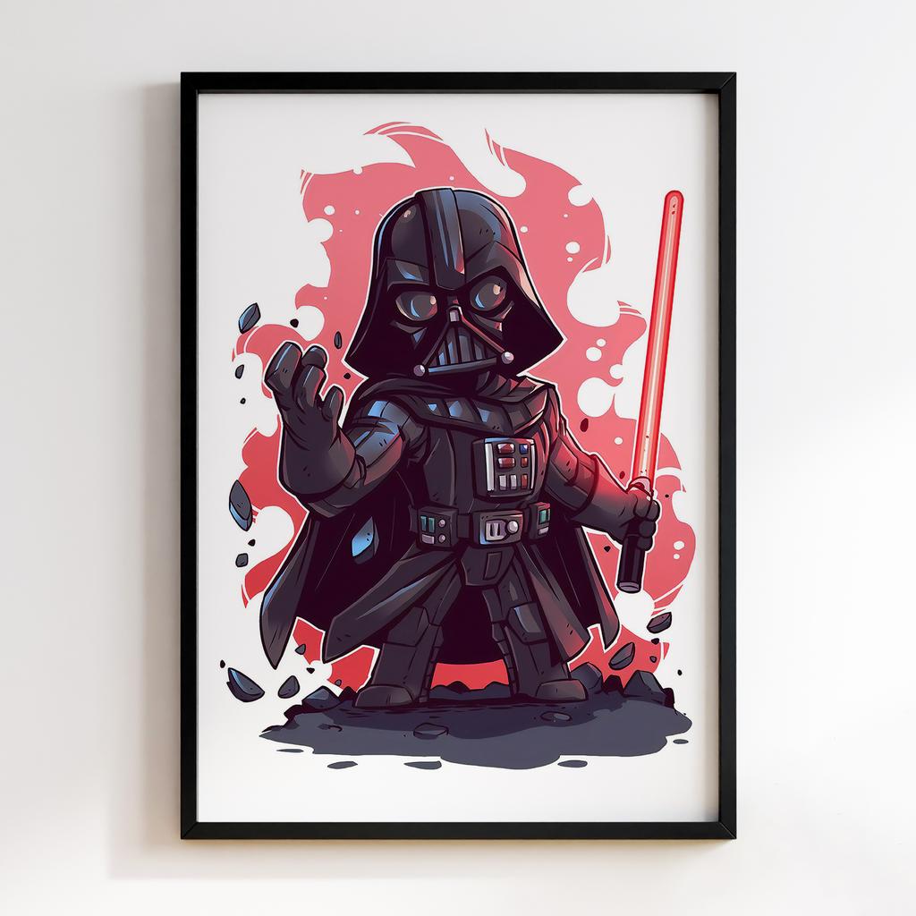 Постер Дарт Вейдер (Star Wars) QW09