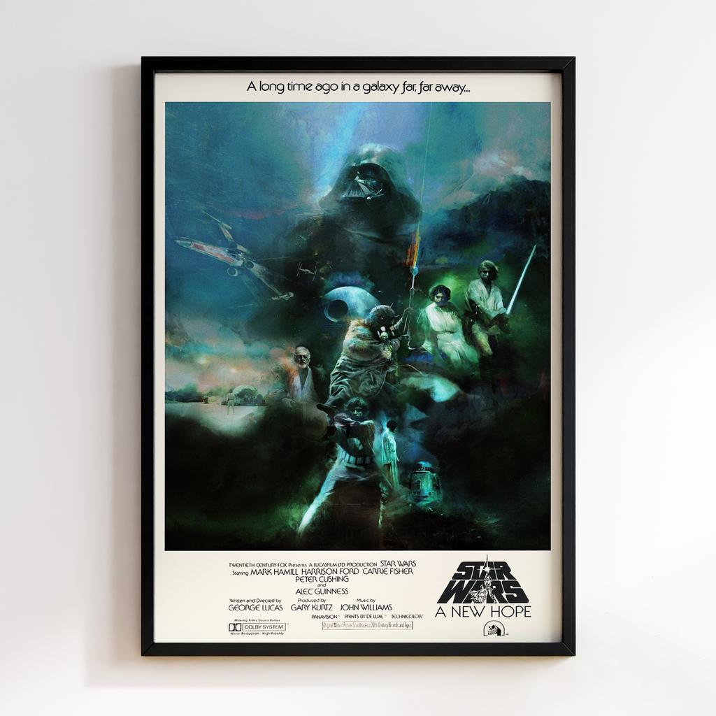 Постер Зоряні Війни: Нова Надія (Star Wars) QW10