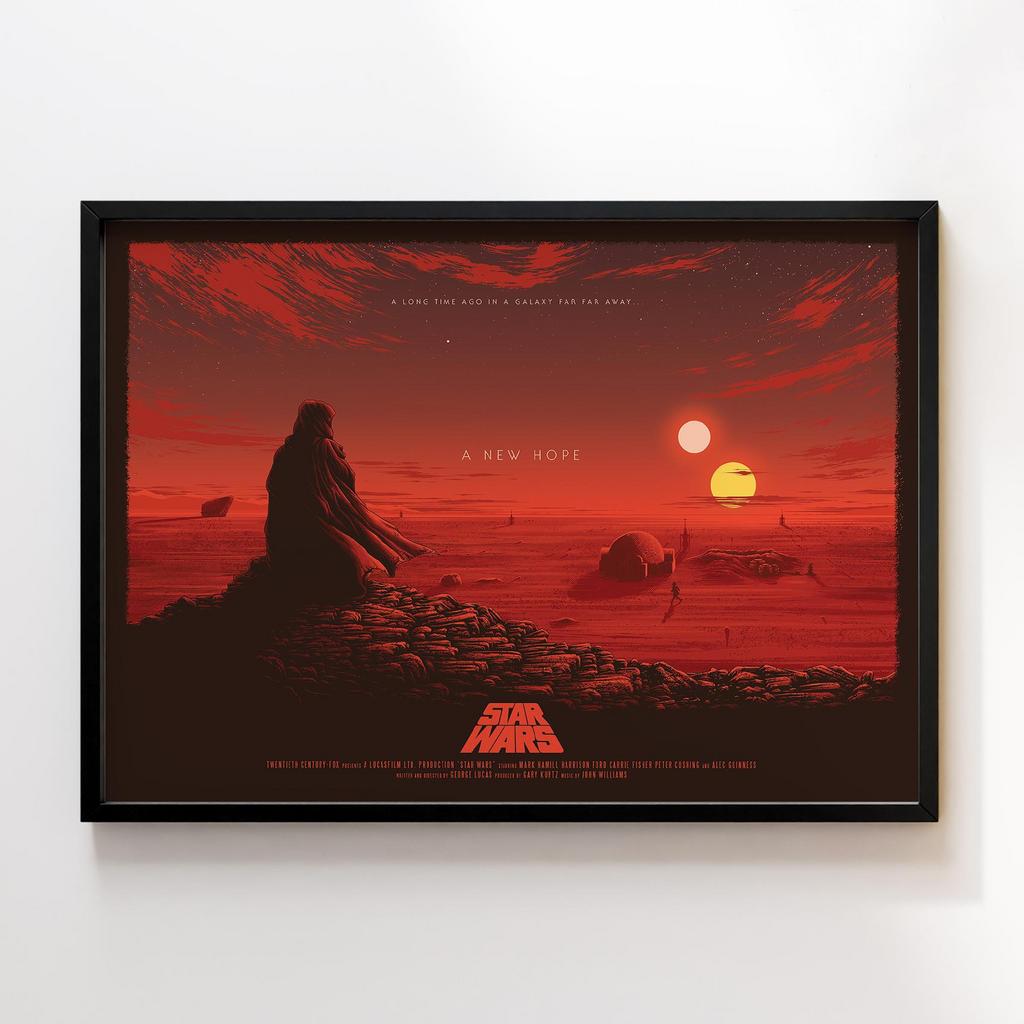 Постер Зоряні Війни: Нова Надія (Star Wars) QW12