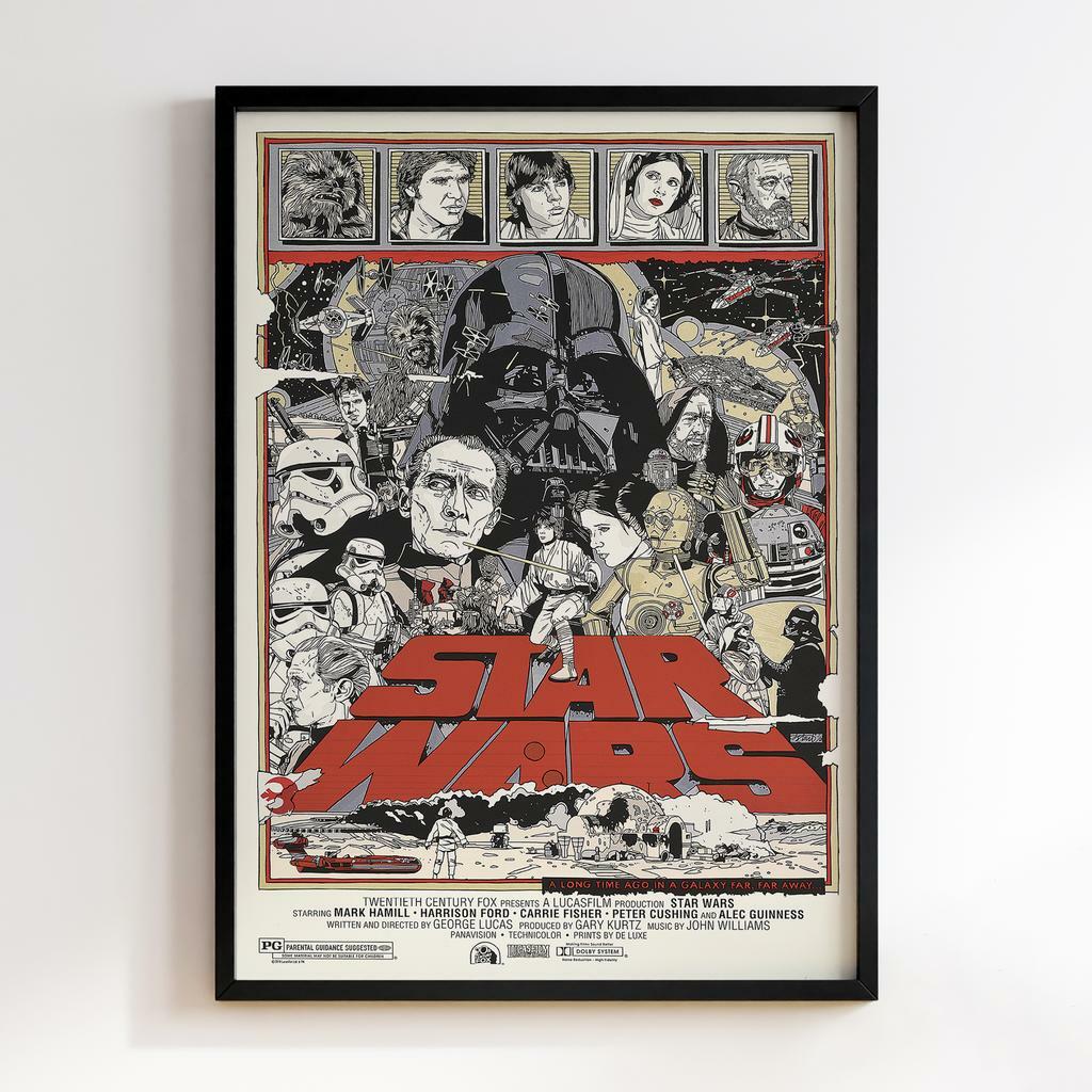 Постер Зоряні Війни (Star Wars) QW6