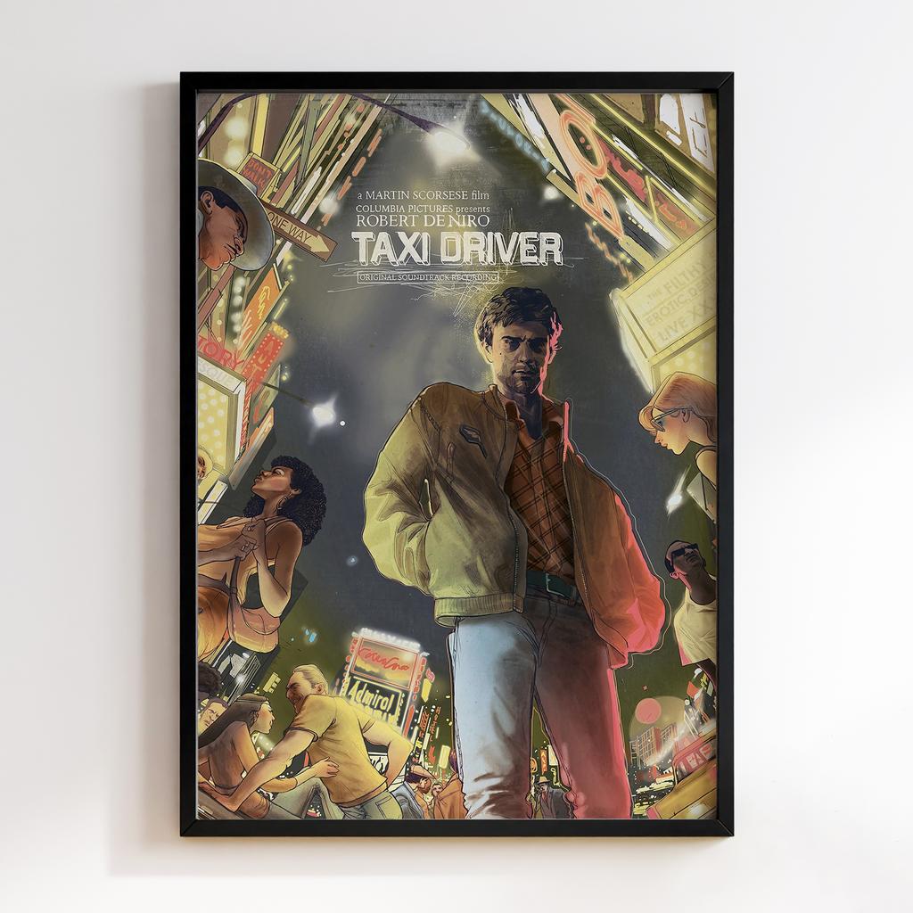 Постер Таксист (Taxi Driver) TD01