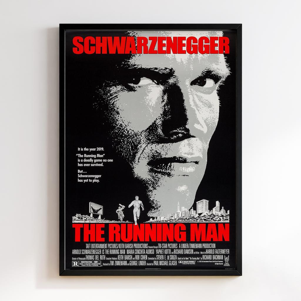 Постер Людина, що біжить (The Running Man) RM01