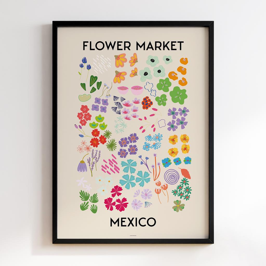Постер Flower Market FM045