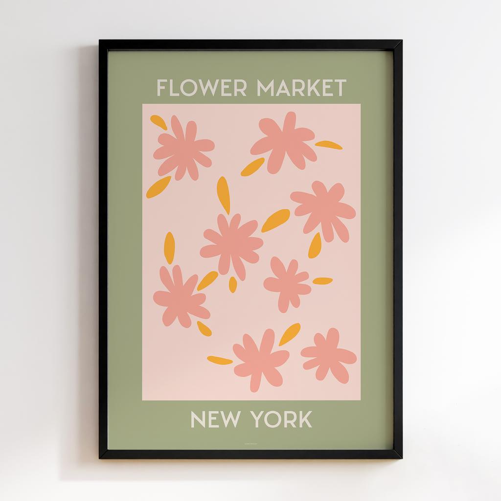 Постер Flower Market FM048