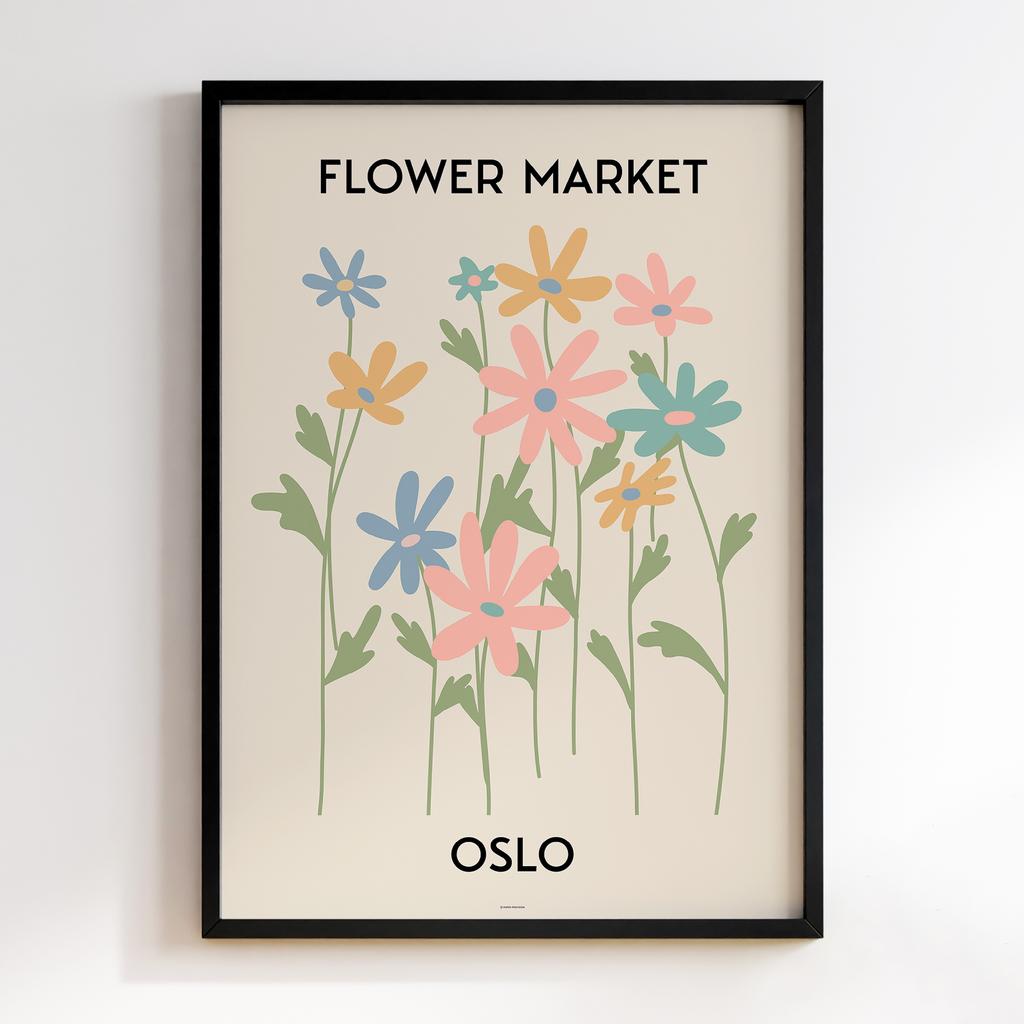 Постер Flower Market FM049