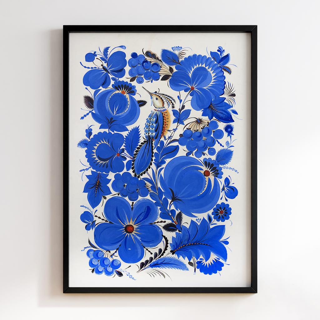 Постер Етнічні Квіти EF04