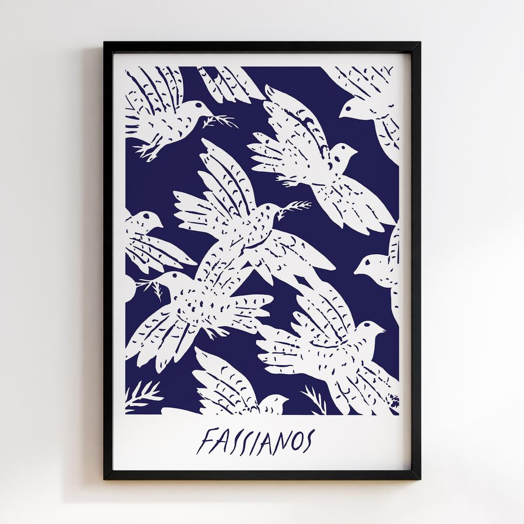 Постер Алекос Фассіанос (Alekos Fassianos) AF01