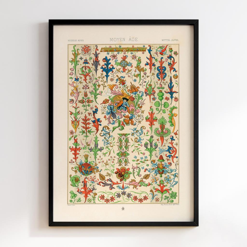 Постер Огюст Альберт Расіне (Albert Racinet) AR01